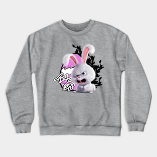 Cool easter bunny Crewneck Sweatshirt
